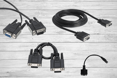 Axel accessoires: VGA kabel, DVI kabel, COM kabel, adapter
